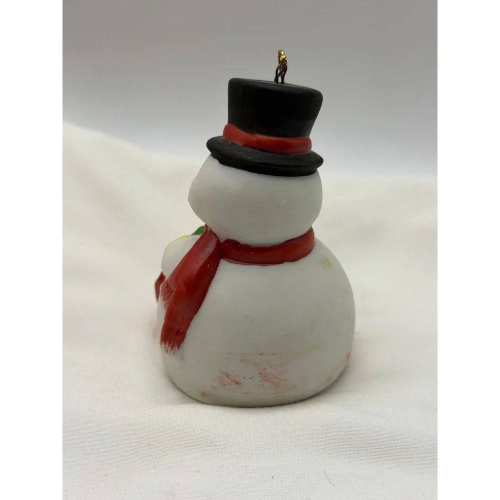 Ebeling & Reuss 1984 Tree Tunes Snowman Ornament in Box READ